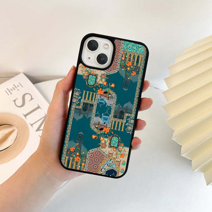 Floral Architecture Montage Glass Case