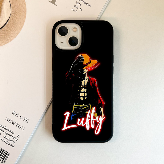 Dark Luffy Glass Case