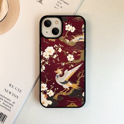 Elegant Chinese Inspired Glass Case