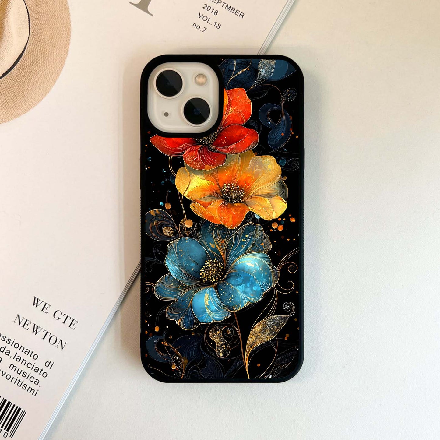 Electric Bloom Trio Glass Case