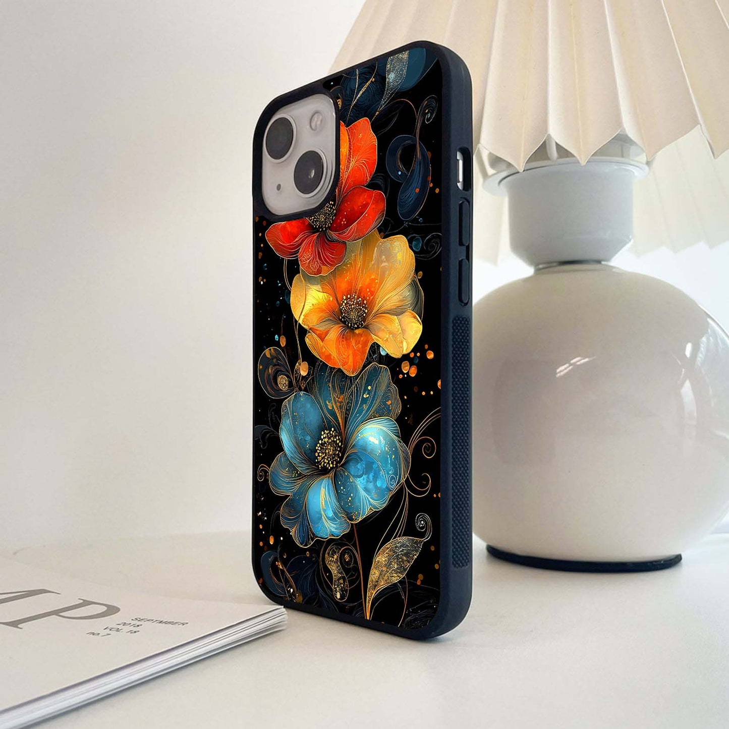 Electric Bloom Trio Glass Case