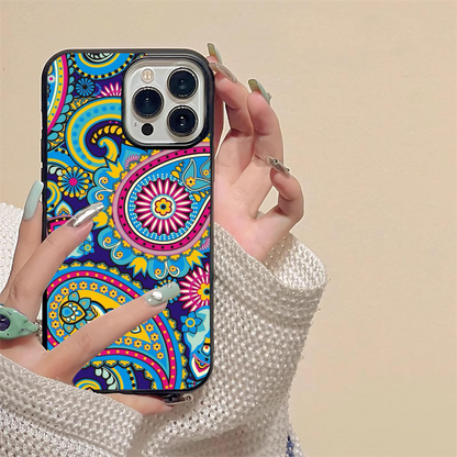 Multiple Mandala Art Pattern Glass Case