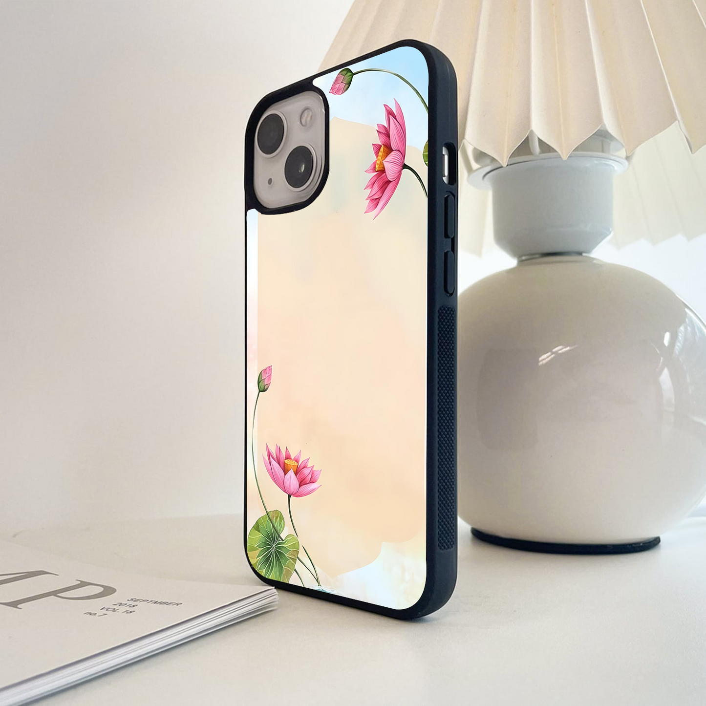 Lotus Mist Harmony Glass Case