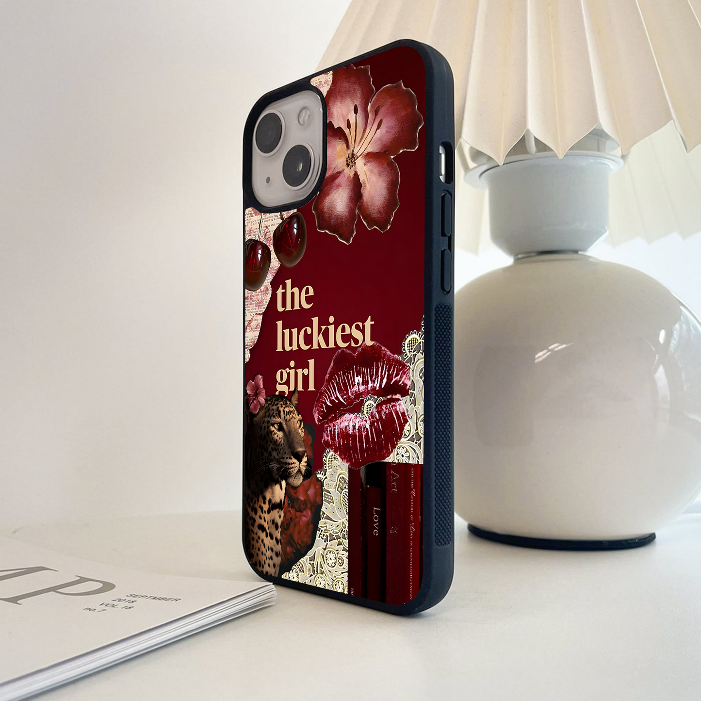 Cosmic Moon Magic Glass Case