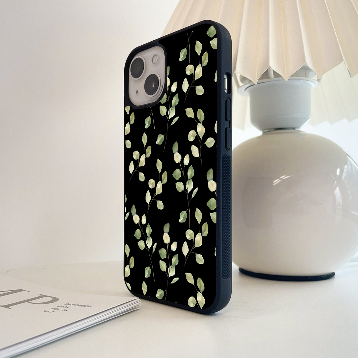 Leaves Of Ease Glass Case