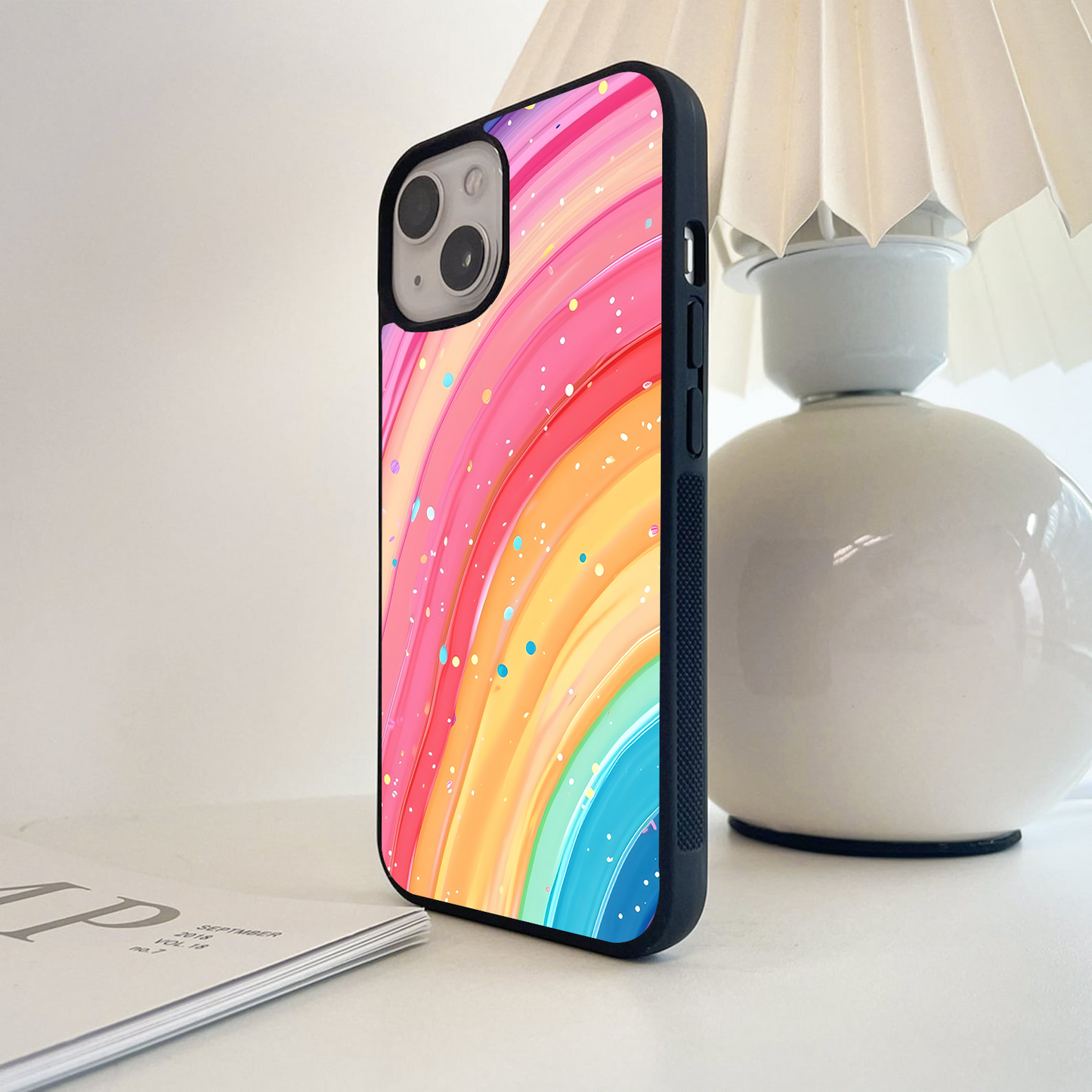 Happy Paint Arc Glass Case