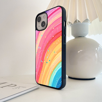 Happy Paint Arc Glass Case