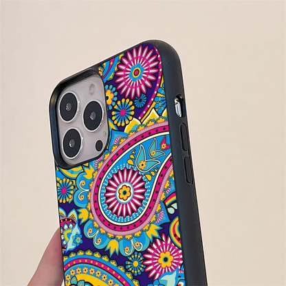 Multiple Mandala Art Pattern Glass Case