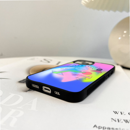 Galactic Hand Touch Glass Case