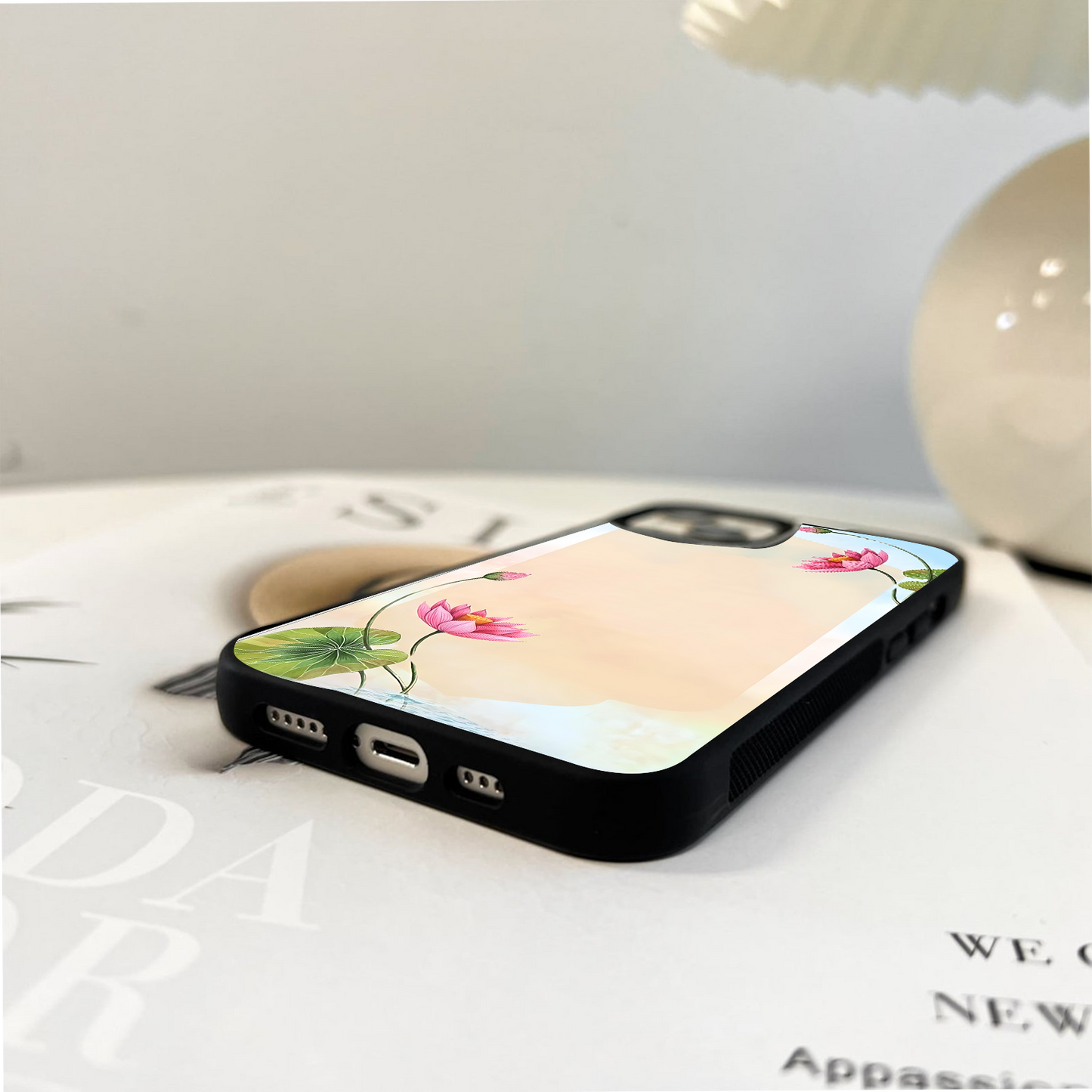 Lotus Mist Harmony Glass Case