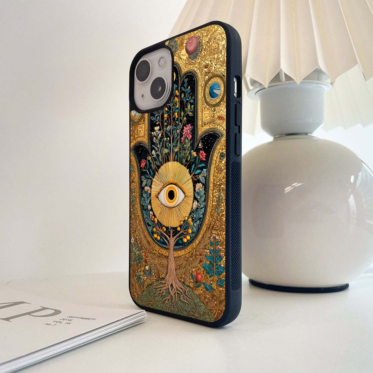 Ethereal Evil Eye Glass Case