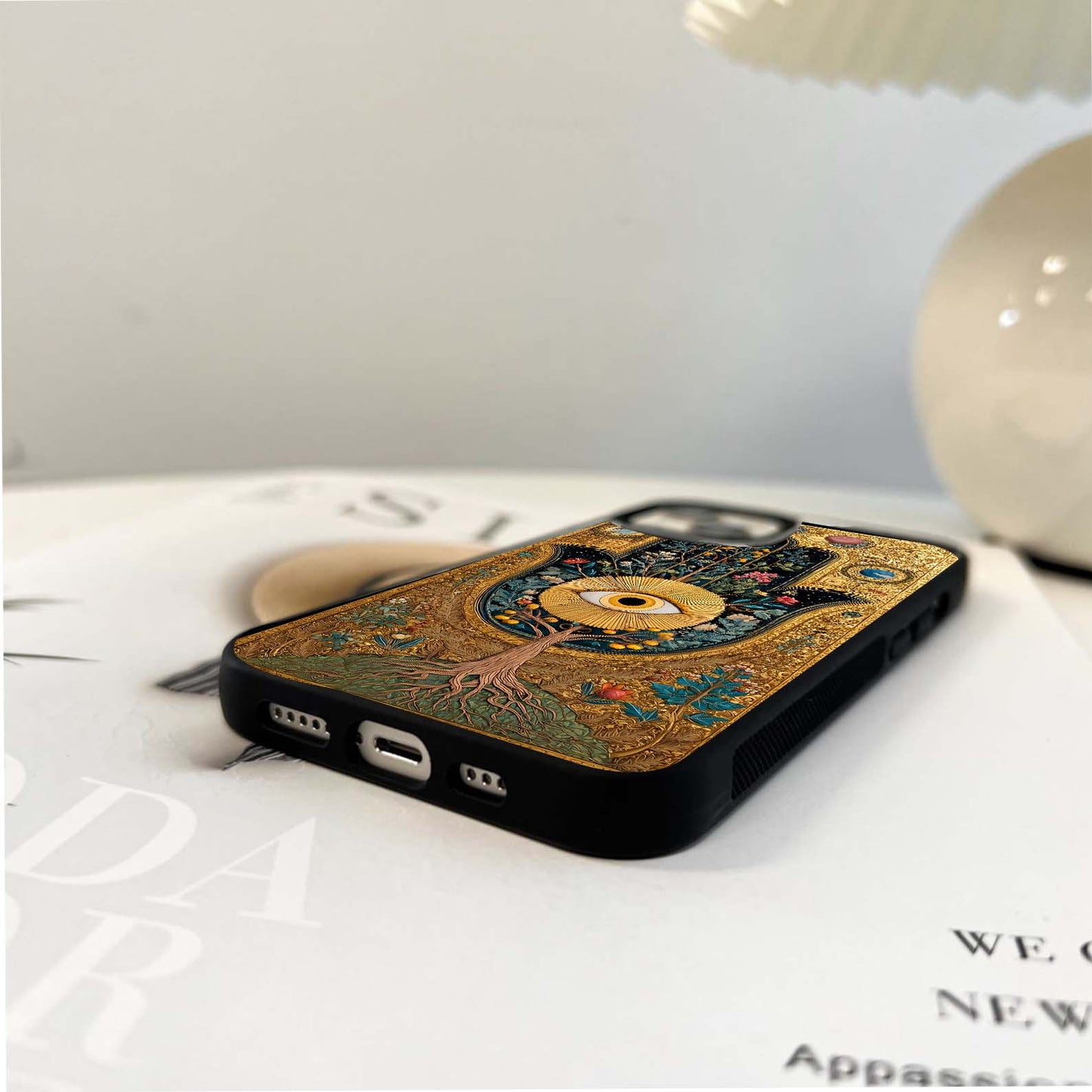 Ethereal Evil Eye Glass Case