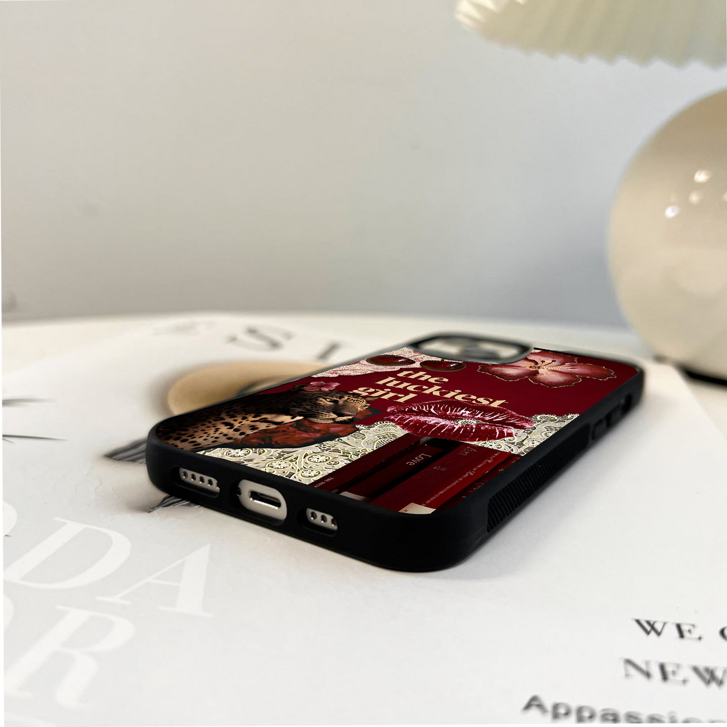 Cosmic Moon Magic Glass Case