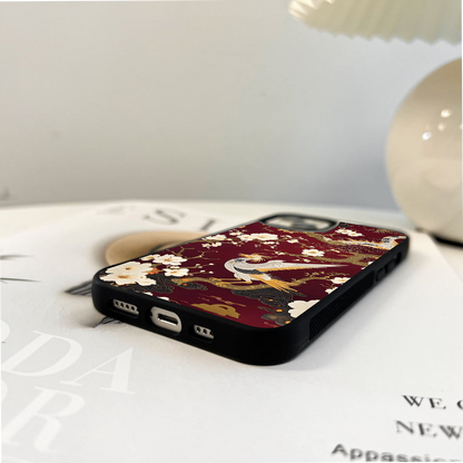 Elegant Chinese Inspired Glass Case