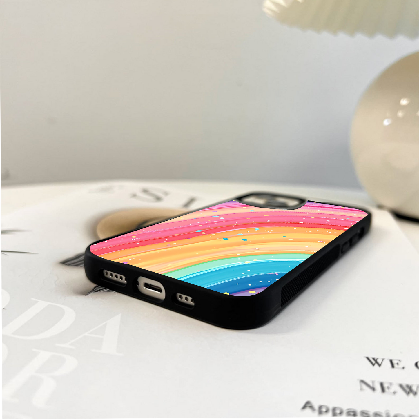 Happy Paint Arc Glass Case