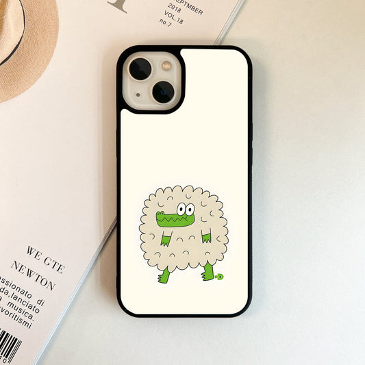 Croc Sheep Vibe Glass Case