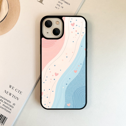 Heartline Pastel Mix Glass Case