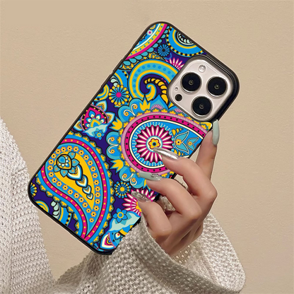 Multiple Mandala Art Pattern Glass Case