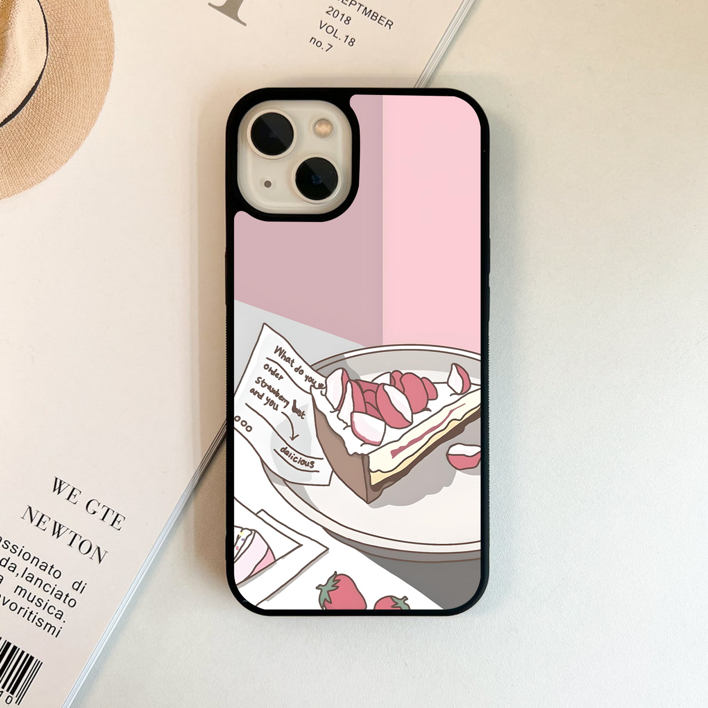 Slice Cake Of Love Glass Case