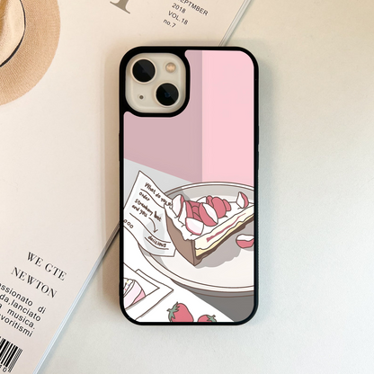 Slice Cake Of Love Glass Case