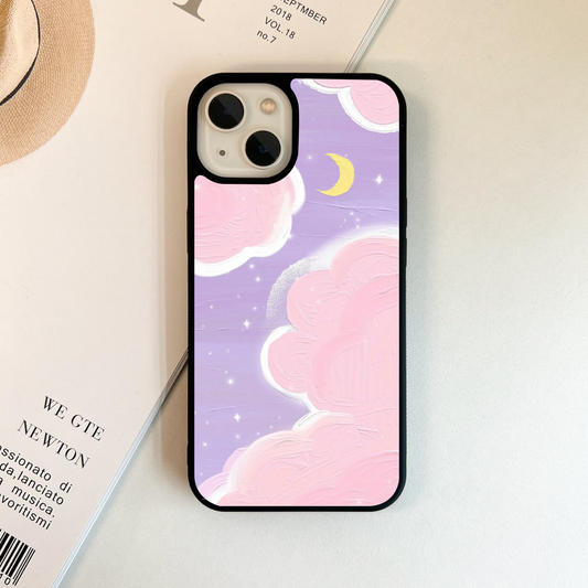 Lavender Dreamscape Glow Glass Case