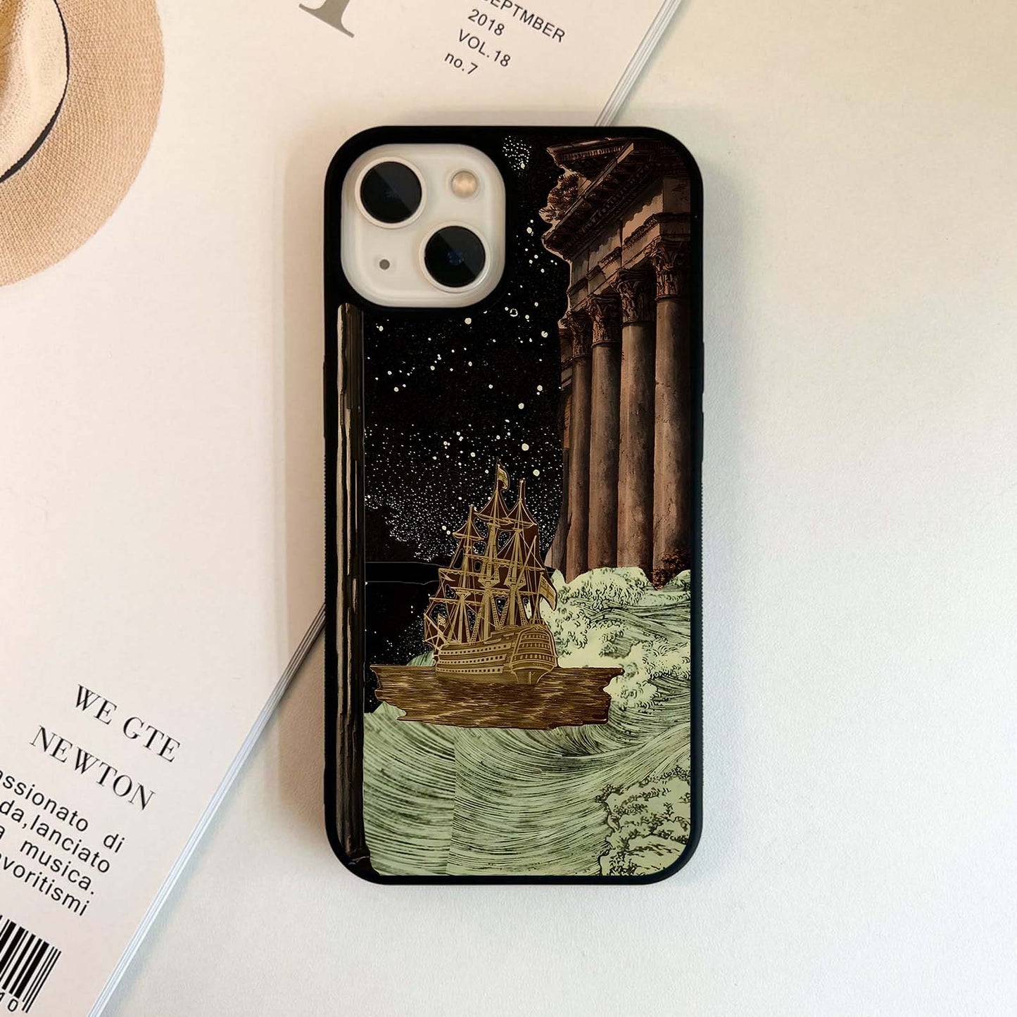 Ancient Voyage Stars Glass Case