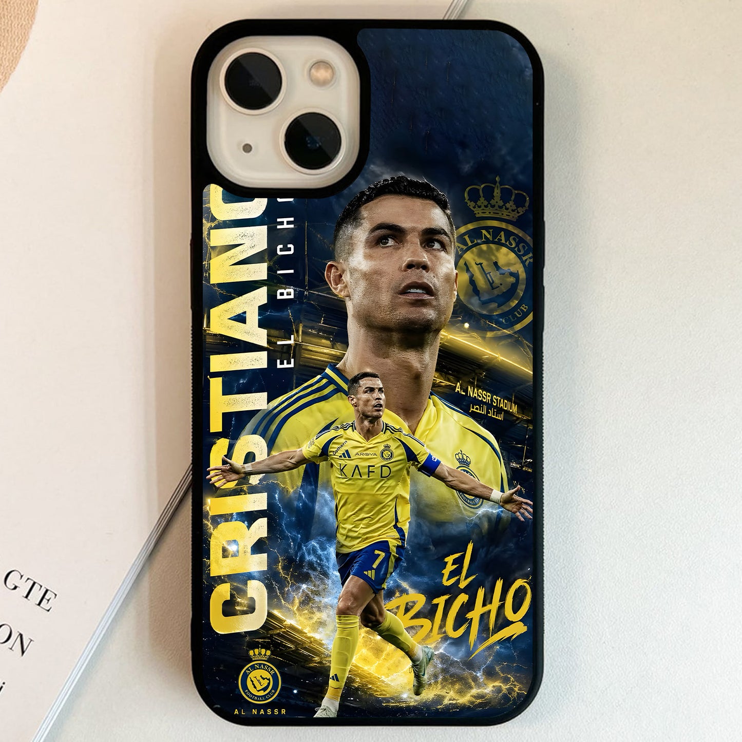 Cristiano Al Nassr Legend Glass Case