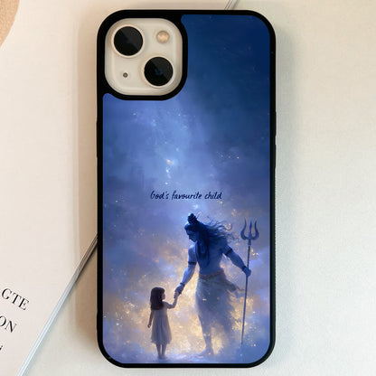 Celestial Shiva Aura Glass Case
