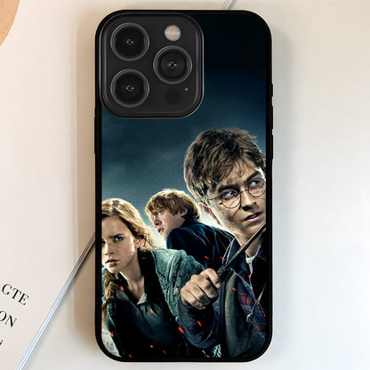 Harry Potter Trio Battle Glass Case