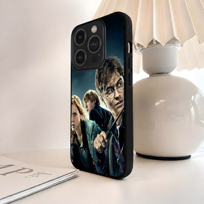 Harry Potter Trio Battle Glass Case
