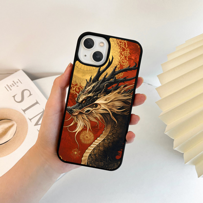 Imperial Dragon Majesty Glass Case