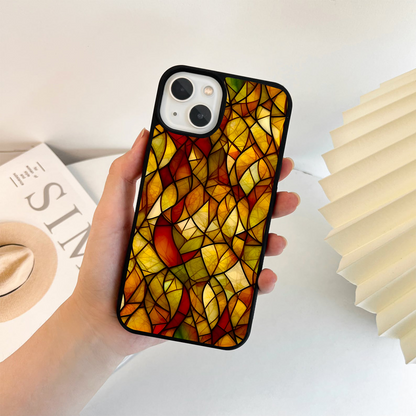 Autumn Stained Flame Glass Case