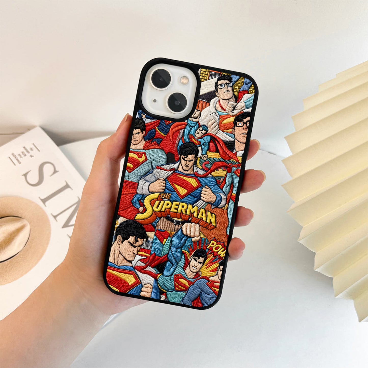 Superman Comic Legacy Glass Case