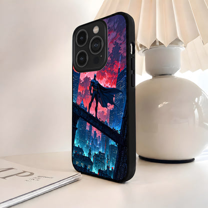 Batman Crimson Storm Glass Case