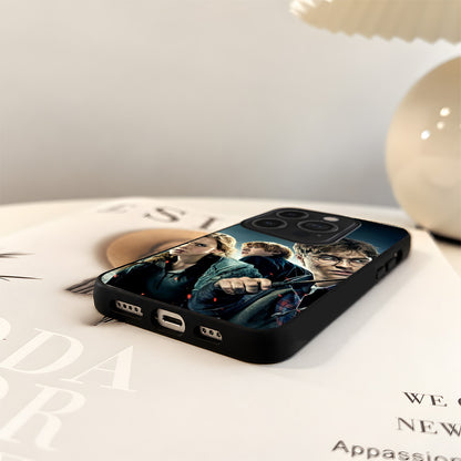 Harry Potter Trio Battle Glass Case