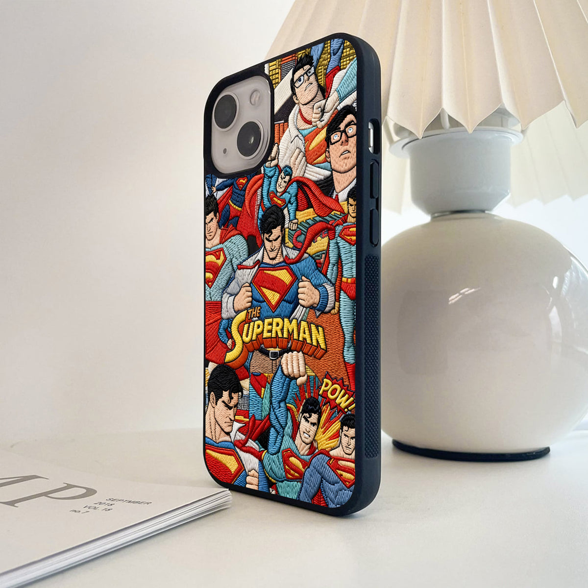 Superman Comic Legacy Glass Case