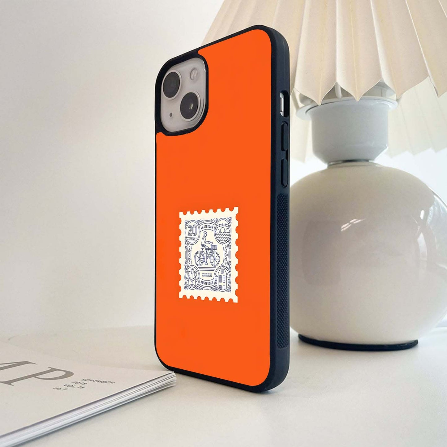 Amsterdam Sticker Glass Case