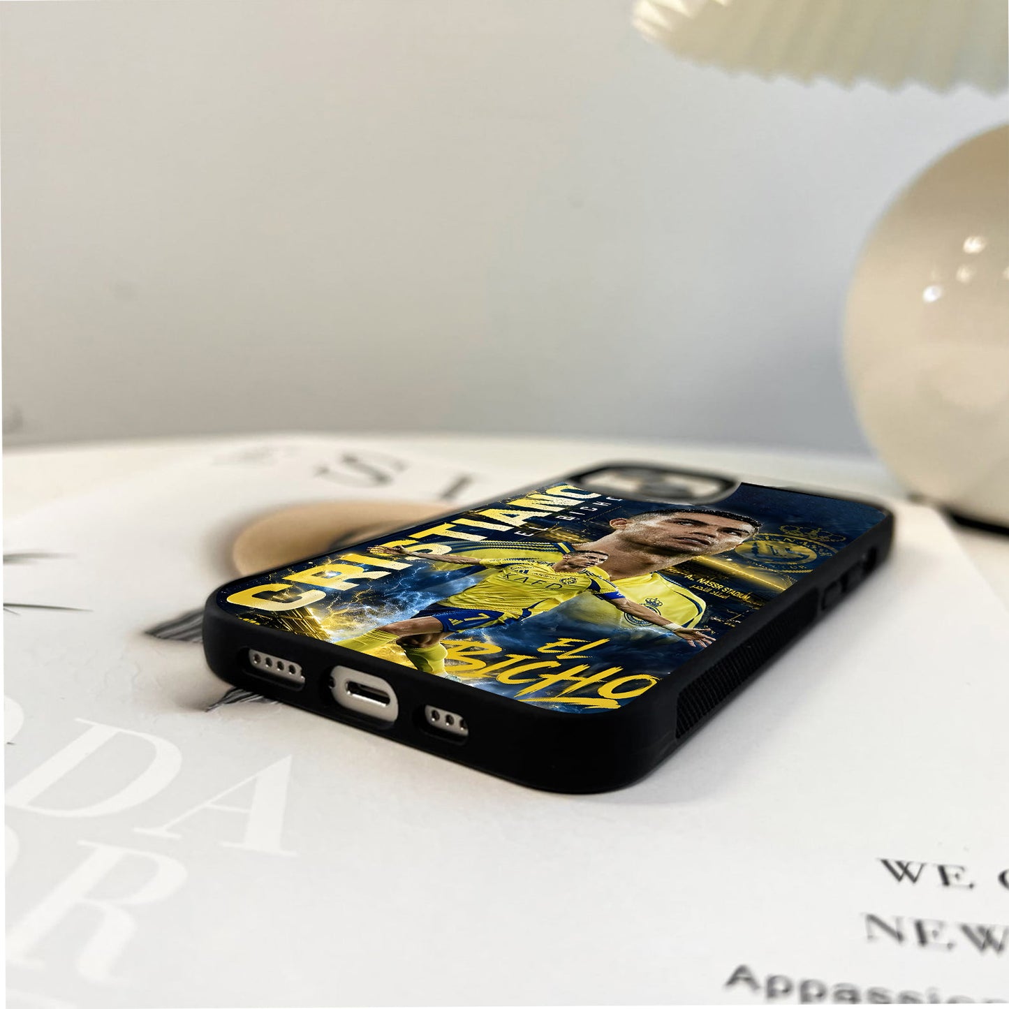 Cristiano Al Nassr Legend Glass Case