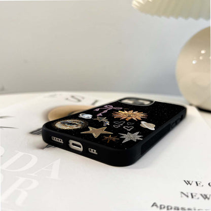 Galactic Sun Charm Glass Case