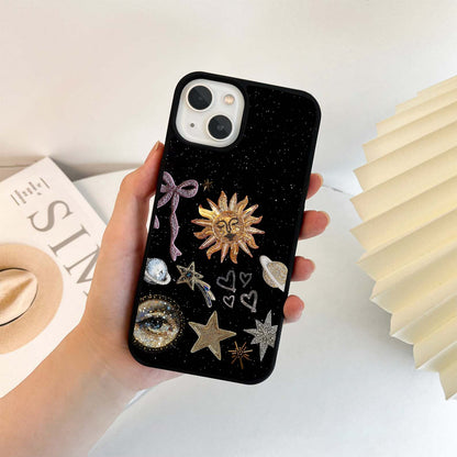 Galactic Sun Charm Glass Case