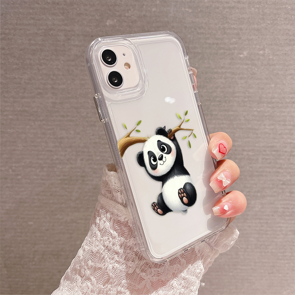 Playful Panda Swing Clear Silicon Cover