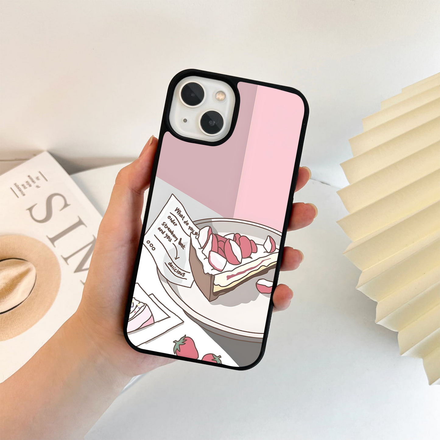 Slice Cake Of Love Glass Case