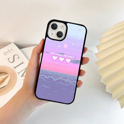 Pixel Aesthetic Glass Case