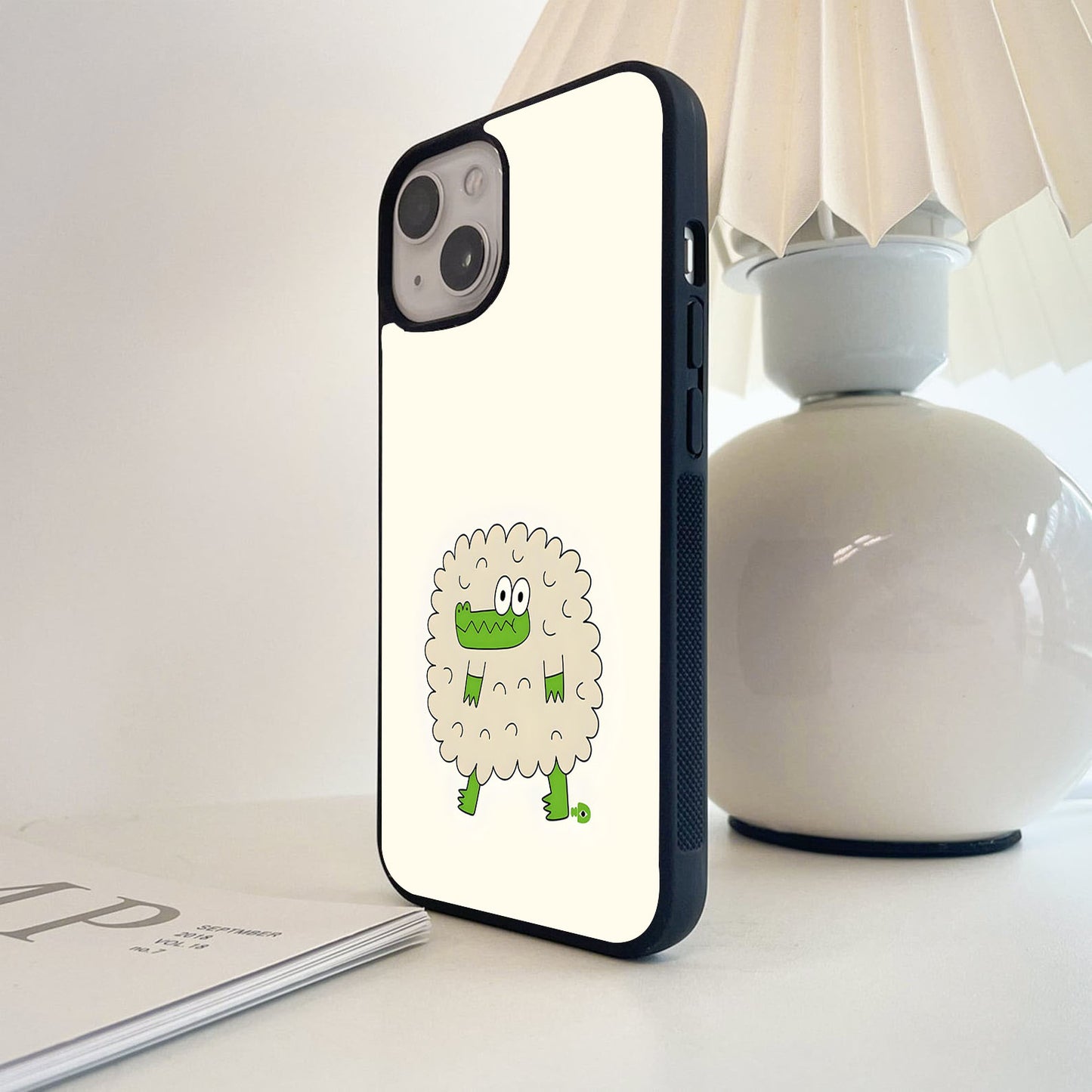 Croc Sheep Vibe Glass Case