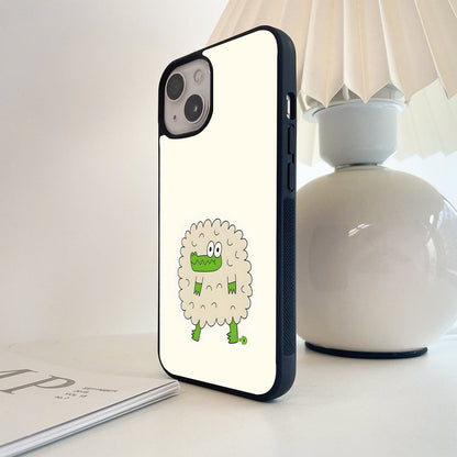 Croc Sheep Vibe Glass Case