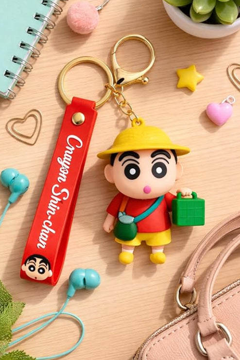 Shinchan Fun Tag Keychain