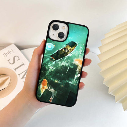 Neon Depth Voyage Glass Case