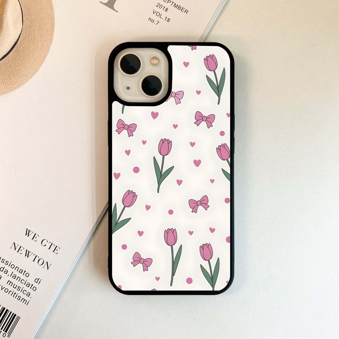 Tulip Garden Dream Glass Case