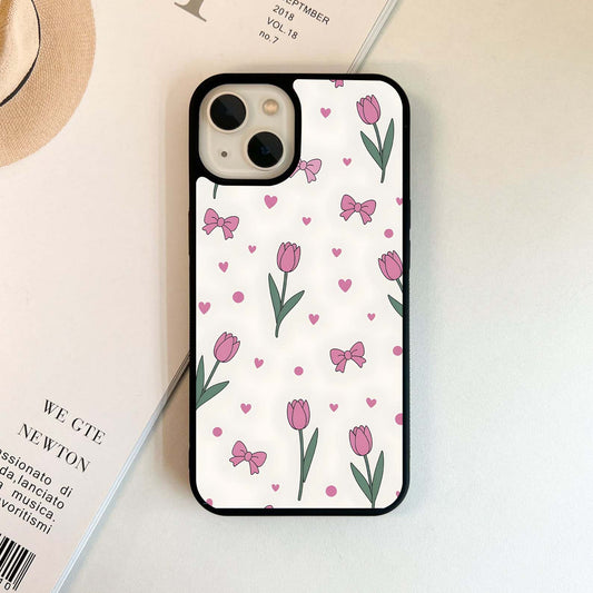 Tulip Garden Dream Glass Case