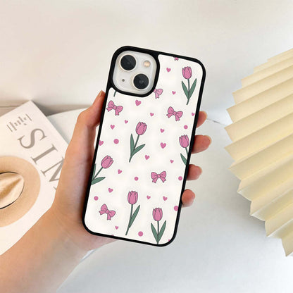 Tulip Garden Dream Glass Case